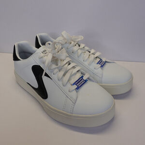 Women's Skechers Eden LX Slick Talk Sneakers White Black Size 8.5 NEW